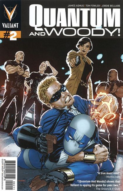 Quantum & Woody, Vol. 2 The World's Worst Superhero Team, Part 2 |  Issue#2A | Year:2013 | Series: Quantum & Woody | Pub: Valiant Entertainment | Ryan Sook Regular