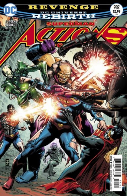 Action Comics, Vol. 3 Revenge, Part IV |  Issue#982A | Year:2017 | Series: Superman | Pub: DC Comics | Patrick Zircher Regular