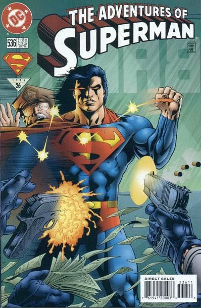 The Adventures of Superman Identity Crisis - Cages |  Issue#536A | Year:1996 | Series: Superman | Pub: DC Comics | Direct Edition