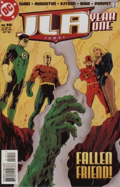 JLA: Year One Heaven and Earth |  Issue#10 | Year:1998 | Series: JLA | Pub: DC Comics | Barry Kitson Regular Cover