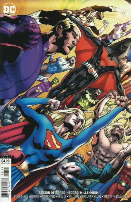 Legion of Super Heroes: Millennium  |  Issue#1B | Year:2019 | Series:  | Pub: DC Comics | Variant Bryan Hitch Cover