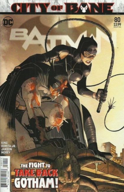 Batman, Vol. 3 City of Bane |  Issue#80A | Year:2019 | Series: Batman | Pub: DC Comics | John Romita Jr. Regular