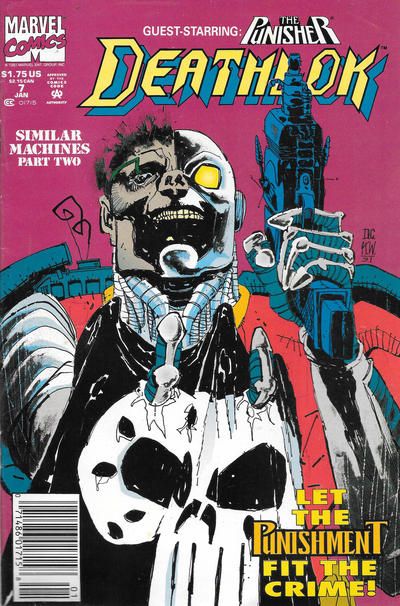 Deathlok, Vol. 2 Similar Machines, Part Two: Men Or Machines? |  Issue#7B | Year:1992 | Series: Deathlok | Pub: Marvel Comics |