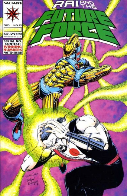 Rai, Vol. 1 The Battle for South AM - Chapter 1: One For All |  Issue#15 | Year:1993 | Series: Rai | Pub: Valiant Entertainment |