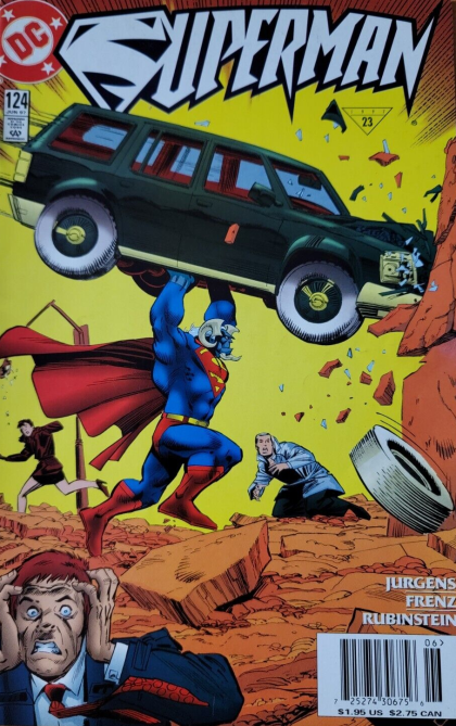 Superman, Vol. 2 A Hard Days Night! |  Issue#124B | Year:1997 | Series: Superman | Pub: DC Comics | Newsstand Edition