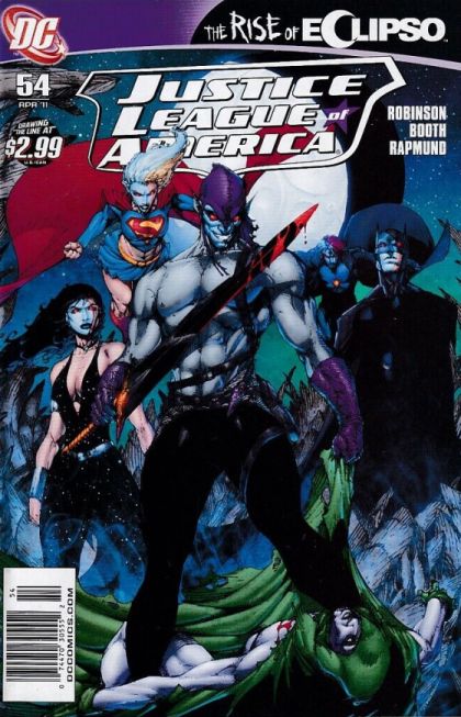Justice League of America, Vol. 2 Eclipso Rising, Shadow Warriors |  Issue#54C | Year:2011 | Series: Justice League | Pub: DC Comics | Newsstand Edition