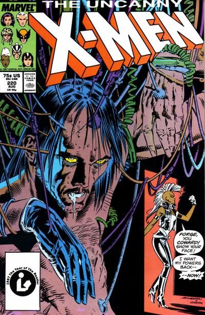Uncanny X-Men, Vol. 1 Unfinished Business |  Issue#220A | Year:1987 | Series: X-Men | Pub: Marvel Comics |