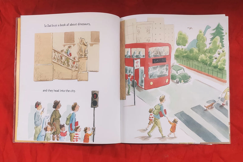 Dinosaur Day Out | Story Book with Big Pictures and Little Text | For 3-5 Years Old | Paperback | SKU: 2405_101_A108