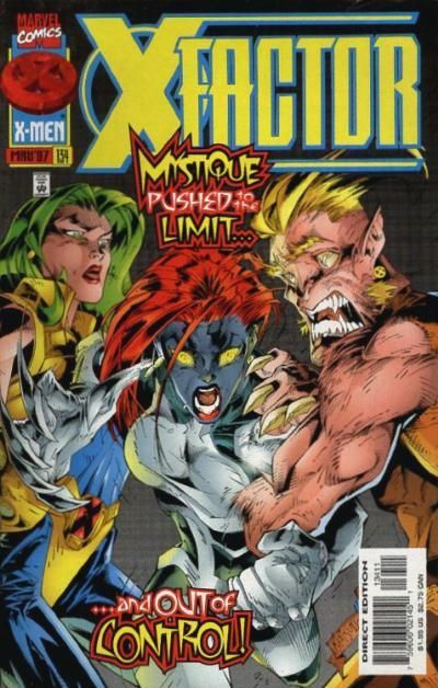 X-Factor, Vol. 1 The Child |  Issue#134A | Year:1997 | Series: X-Factor | Pub: Marvel Comics | Direct Edition