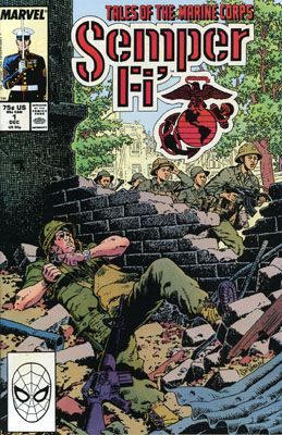 Semper Fi Reunion; Beachhead |  Issue#1A | Year:1988 | Series:  | Pub: Marvel Comics | Direct Edition