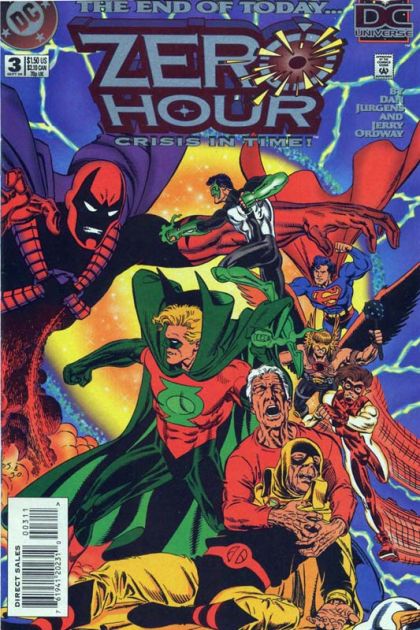 Zero Hour: Crisis in Time Zero Hour - Zero Hour Part 2 |  Issue#3A | Year:1994 | Series: Zero Hour | Pub: DC Comics | Direct Edition