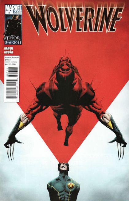 Wolverine, Vol. 4 Wolverine vs. The X-Men, Part 3 |  Issue#8A | Year:2011 | Series: Wolverine | Pub: Marvel Comics | Jae Lee Regular