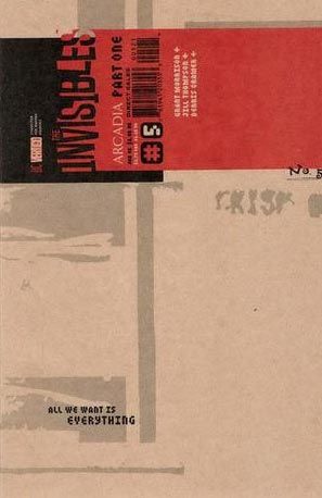 Invisibles, Vol. 1 Arcadia, Part 1: Bloody Poetry |  Issue#5C | Year:1995 | Series: The Invisibles | Pub: DC Comics | All We Want Is Everything