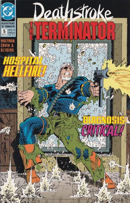 Deathstroke, The Terminator Revelations And Revolutions |  Issue#5 | Year:1991 | Series: Deathstroke | Pub: DC Comics |
