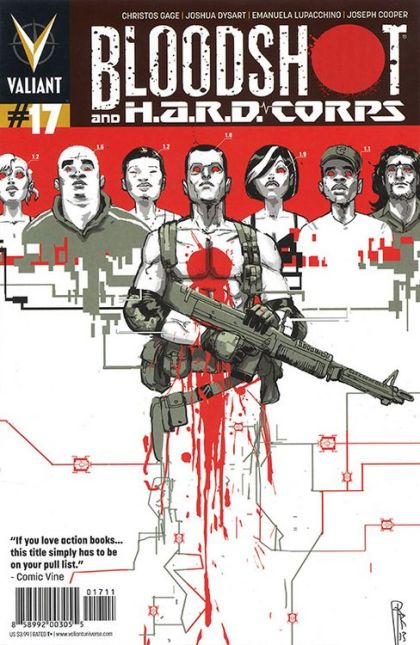 Bloodshot, Vol. 3 H.A.R.D. Corps, Part 4: Blood Drive! |  Issue