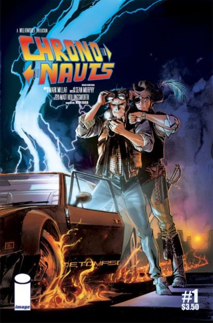 Chrononauts  |  Issue#1I | Year:2015 | Series:  | Pub: Image Comics | 2nd Printing Drew Struzan homage
