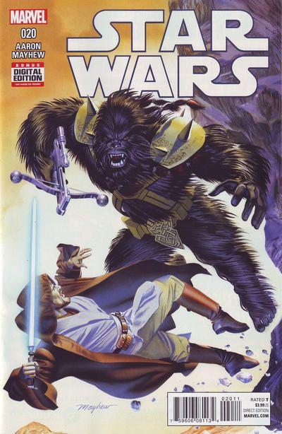 Star Wars, Vol. 2 (Marvel) From the Journals of Old Ben Kenobi |  Issue#20A | Year:2016 | Series: Star Wars | Pub: Marvel Comics | Mike Mayhew Regular