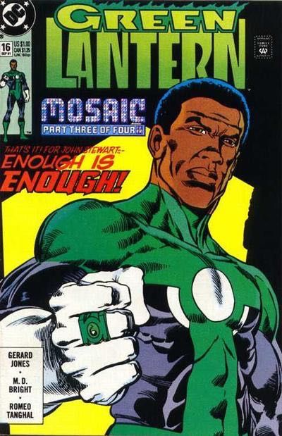 Green Lantern, Vol. 3 Mosaic, Part 3: Scriptures |  Issue#16A | Year:1991 | Series: Green Lantern | Pub: DC Comics | Direct Edition