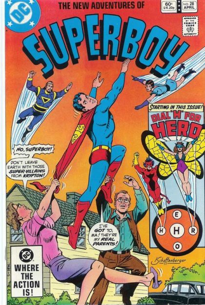 The New Adventures of Superboy Our Son, The Super-Betrayer |  Issue#28A | Year:1982 | Series: Superman | Pub: DC Comics | Direct Edition