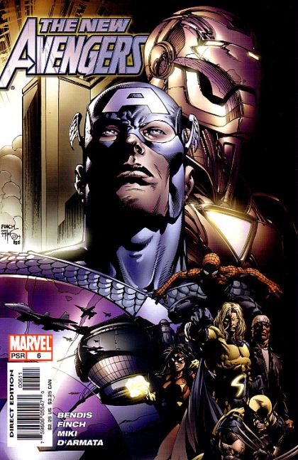 New Avengers, Vol. 1 Breakout!, Breakout! |  Issue#6A | Year:2005 | Series:  | Pub: Marvel Comics | David Finch Regular