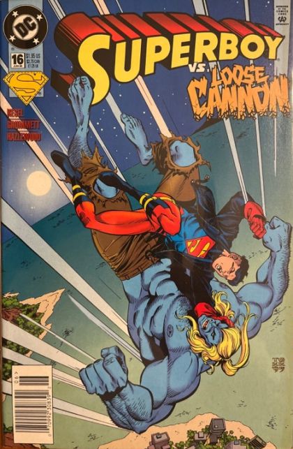 Superboy, Vol. 3 School and Hard Knocks |  Issue#16B | Year:1995 | Series: Superboy | Pub: DC Comics | Newsstand Edition