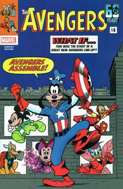The Amazing Spider-Man, Vol. 6  |  Issue#45B | Year:2024 | Series: Spider-Man | Pub: Marvel Comics | Vitale Mangiatordi Disney100 Variant