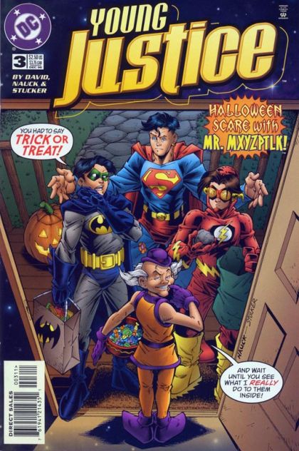 Young Justice, Vol. 1 The Issue Before the One Where the Girls Show Up! |  Issue#3A | Year:1998 | Series: Teen Titans | Pub: DC Comics | Direct Edition