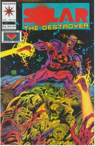 Solar, Man of the Atom, Vol. 1 Genocide, Pt 2 |  Issue#34 | Year:1994 | Series:  | Pub: Valiant Entertainment |