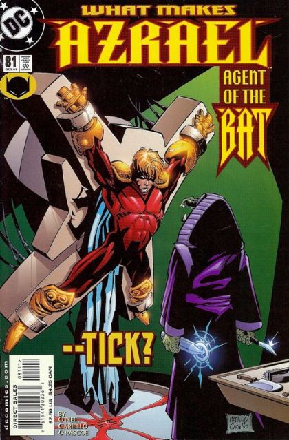 Azrael, Vol. 1 Azrael Works |  Issue#81 | Year:2001 | Series:  | Pub: DC Comics | Scott McDaniel Regular Cover