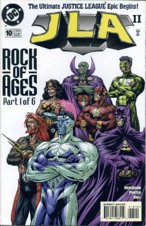 JLA Rock of Ages, Prologue: Genesis and Revelations |  Issue#10B | Year:1997 | Series: JLA | Pub: DC Comics | 2nd Printing