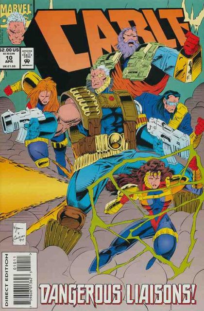 Cable, Vol. 1 The Killing Field, Part II |  Issue#10A | Year:1994 | Series:  | Pub: Marvel Comics | Direct Edition