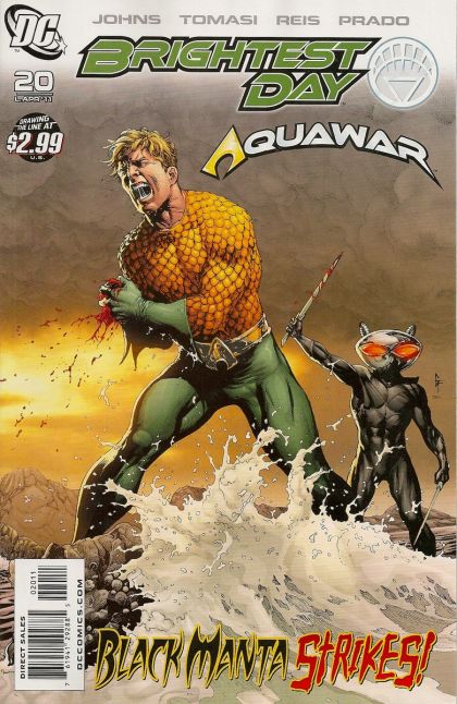 Brightest Day Brightest Day - Aquawar, Part 2 |  Issue#20A | Year:2011 | Series:  | Pub: DC Comics | Gary Frank Cover