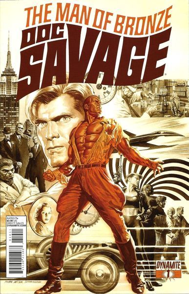 Doc Savage (Dynamite Entertainment)  |  Issue#1A | Year:2013 | Series: Doc Savage | Pub: Dynamite Entertainment | Alex Ross Regular