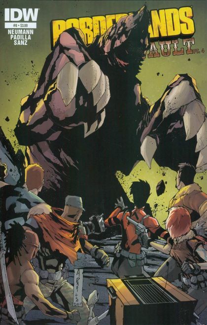 Borderlands: The Fall of Fyrestone Tannis & the Vault, Part 4 |  Issue#8A | Year:2015 | Series:  | Pub: IDW Publishing |