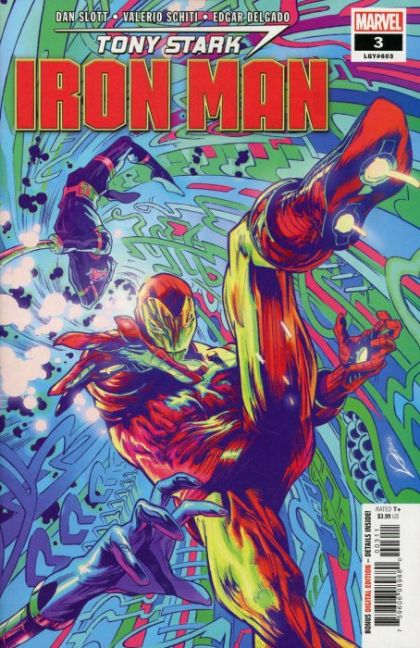 Tony Stark: Iron Man Self-Made Man, Part Three: Non-Player Character Assassination |  Issue#3A | Year:2018 | Series:  | Pub: Marvel Comics | Regular Alexander Lozano Cover