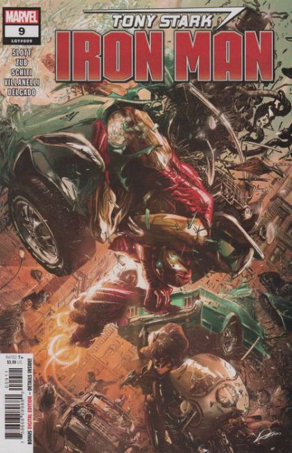 Tony Stark: Iron Man Stark Realities, Part Four |  Issue#9A | Year:2019 | Series:  | Pub: Marvel Comics | Regular Alexander Lozano Cover