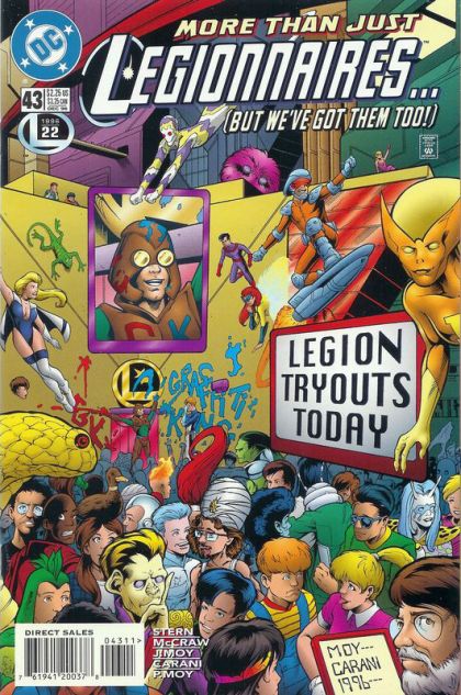 Legionnaires New Blood |  Issue#43 | Year:1996 | Series: Legionnaires | Pub: DC Comics |