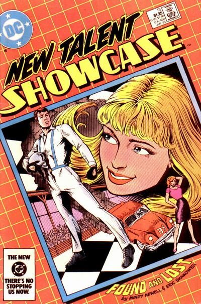 New Talent Showcase, Vol. 1 Part One: 1950 - The Racer; Part Two: The Wife; Just Another Day; After the Ball; The Beast Within |  Issue#13A | Year:1985 | Series:  | Pub: DC Comics |