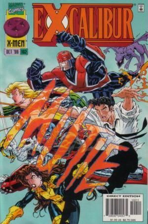 Excalibur, Vol. 1 After the Bomb |  Issue#102A | Year:1996 | Series: Excalibur | Pub: Marvel Comics | Direct Edition