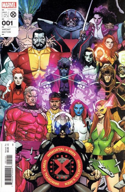 Immortal X-Men The Left Hand |  Issue#1I | Year:2022 | Series: X-Men | Pub: Marvel Comics | Leinil Francis Yu Promo Variant
