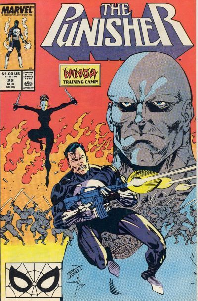 The Punisher, Vol. 2 Ninja Training Camp |  Issue#22A | Year:1989 | Series: Punisher | Pub: Marvel Comics
