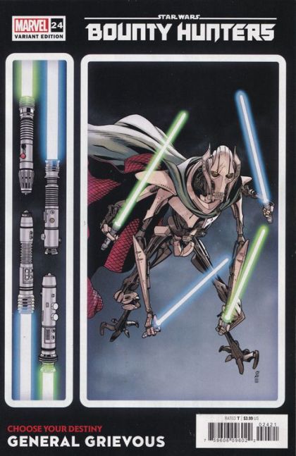 Star Wars: Bounty Hunters (Marvel Comics) Crimson Reign - Raid on the Vermillion |  Issue#24B | Year:2022 | Series: Star Wars | Pub: Marvel Comics | Chris Sprouse Choose Your Destiny Variant
