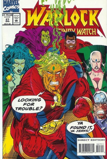 Warlock and the Infinity Watch Warlock Must Die |  Issue#27 | Year:1994 | Series: Warlock | Pub: Marvel Comics |
