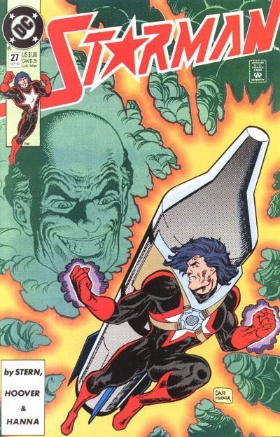 Starman, Vol. 1 Riders On The Storm |  Issue#27A | Year:1990 | Series: Starman | Pub: DC Comics | Direct Edition