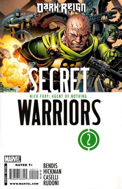 Secret Warriors Dark Reign - Nick Fury: Agent of Nothing |  Issue#2A | Year:2009 | Series:  | Pub: Marvel Comics | Jim Cheung Regular Cover