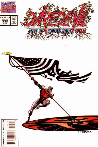 Daredevil, Vol. 1 Tree of Knowledge, Conclusion: Softwar |  Issue#332A | Year:1994 | Series: Daredevil | Pub: Marvel Comics | Direct Edition