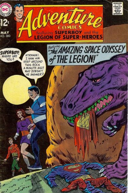 Adventure Comics, Vol. 1 The Legion's Space Odyssey! |  Issue#380 | Year:1969 | Series:  | Pub: DC Comics |