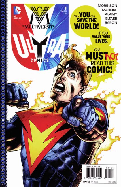 The Multiversity: Ultra Comics Ultra Comics Lives! |  Issue#1A | Year:2015 | Series:  | Pub: DC Comics | Doug Mahnke Regular Cover