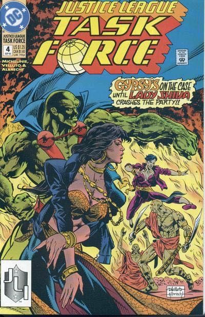 Justice League Task Force The Arsenal of Souls |  Issue#4 | Year:1993 | Series: JLA | Pub: DC Comics |