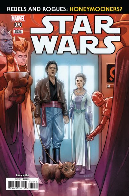 Star Wars, Vol. 2 (Marvel) Rebels and Rogues, Honeymooners? |  Issue#70A | Year:2019 | Series: Star Wars | Pub: Marvel Comics | Phil Noto Regular